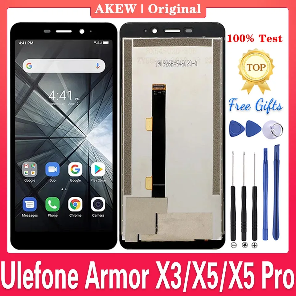 Original For Ulefone Armor X3 LCD Display ULEFONE Armor X5 X5 PRO Touch Screen Armor X9 X10 Pro Dizitizer Assembly Replacement