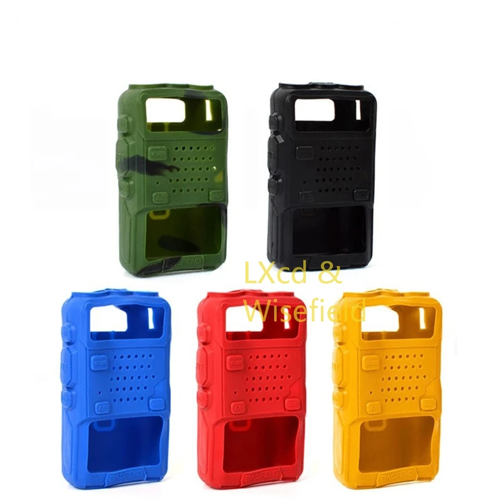 

Силиконовый резиновый чехол-бампер для рации UV-5R, F8+, UV-5RE, DM-5R, аксессуары для раций UV-5R