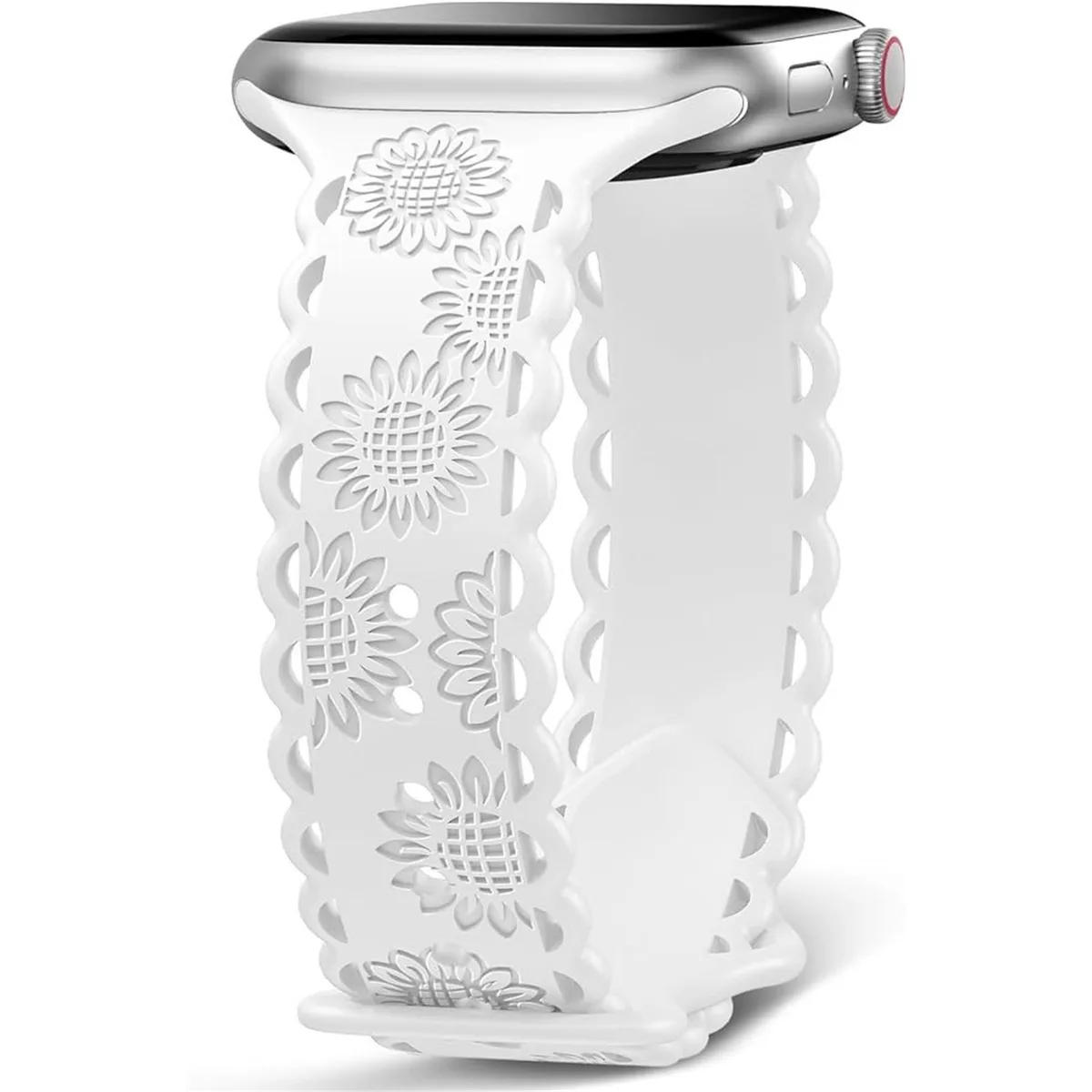 Watch Band For Iwatch 42/44/45/49mm 38/40/41mm Silicone Sports Fashion Watch Strap For Watch Series Ultra2 Se 9/8/7/6/5/4/3/2/1_voghion.com