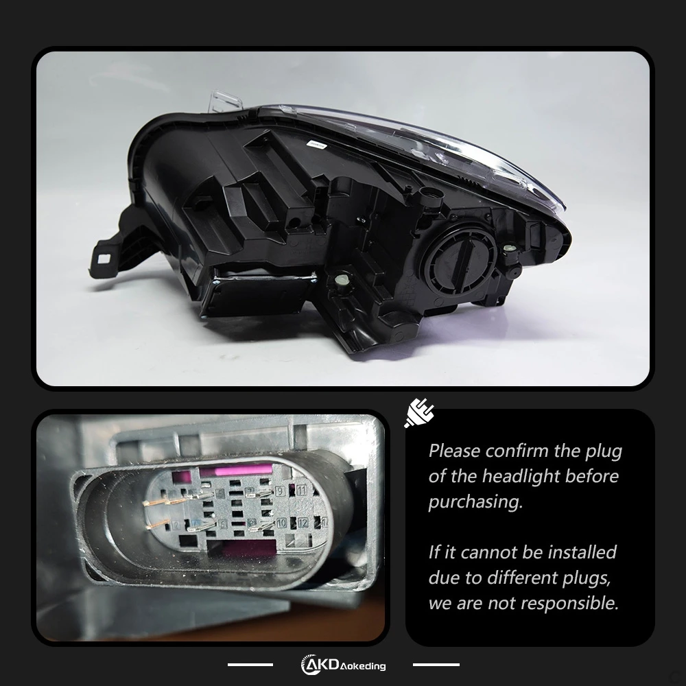 Car Styling Head Lamp for Benz ML W166 Headlights 2012-2015 LED ML350 ML500 LED DRL Projector Lens Dynamic Auto Accessories view 4