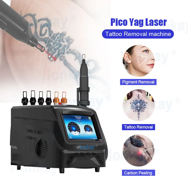 Factory Wholesale Q Switched Nd Yag Laser Tattoo Removal Machine Hair Laser Removal Triple Wavelength Tattoo Removal Machine