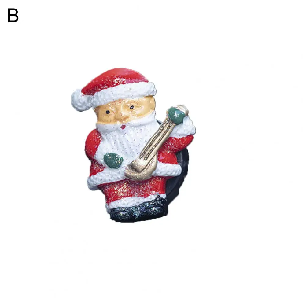 Resin Car Fragrance Clip Car Aromatherapy Clip Christmas Car Air Freshener Santa Claus Deer Snowman Stocking Shape for Merry