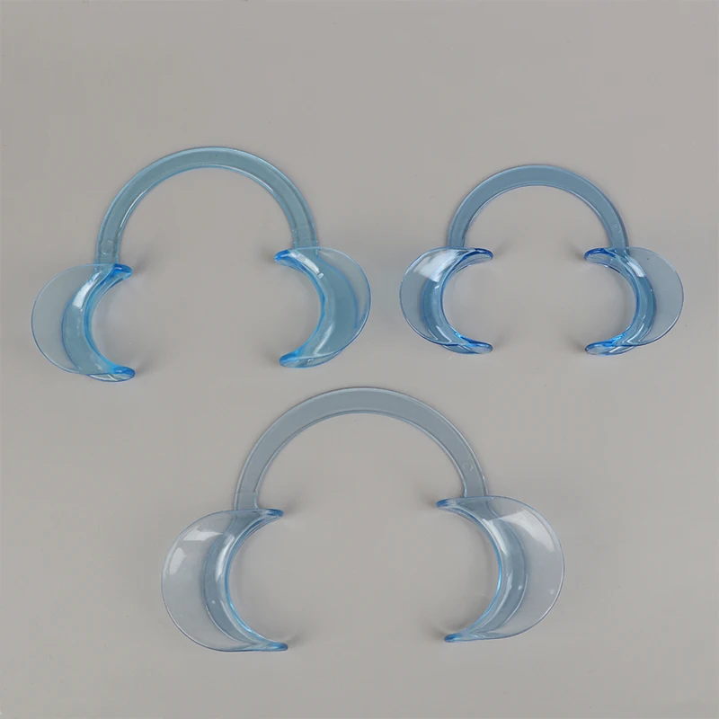 C-Shape Cheek Retractor, Dentes Clareamento Abridor De Boca, Espalhador De Boca, Abridor De Forma De Lábios, Dentista Ferramenta Ortodôntica, 1Pc