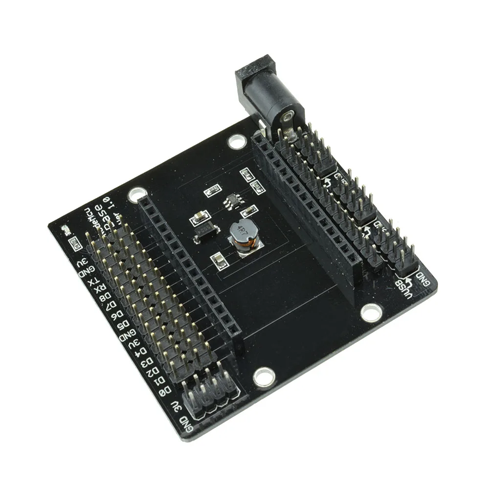 Placa de desarrollo WIFI ESP8266, placa de expansión compatible con módulo de fuente de alimentación base NodeMcu Lua V3