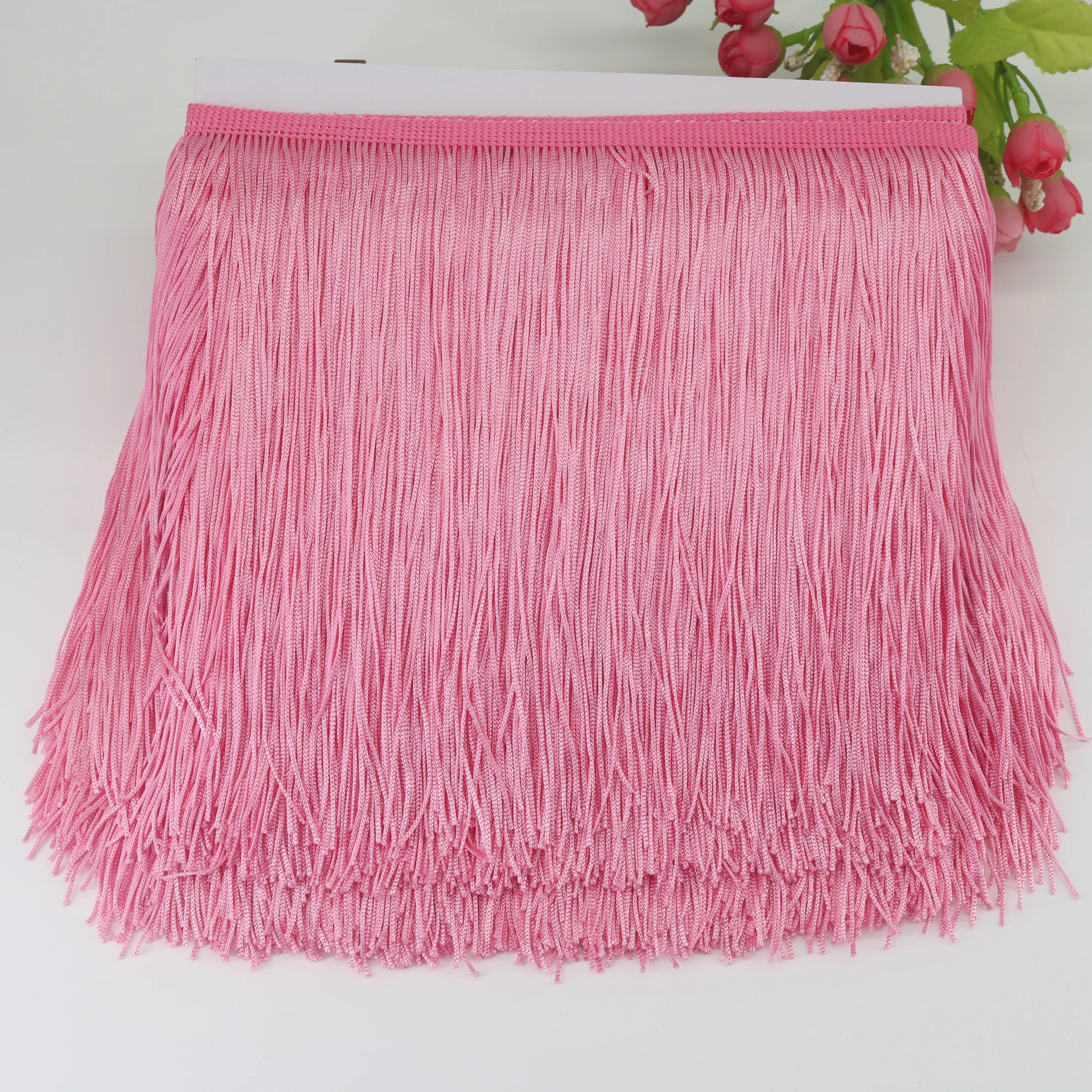 5 yards 20cm width Tassel Fringe lace for Sewing Accessories Trimmings Tassels Latin dance Clothes Fringes DIY Apparel Supplies