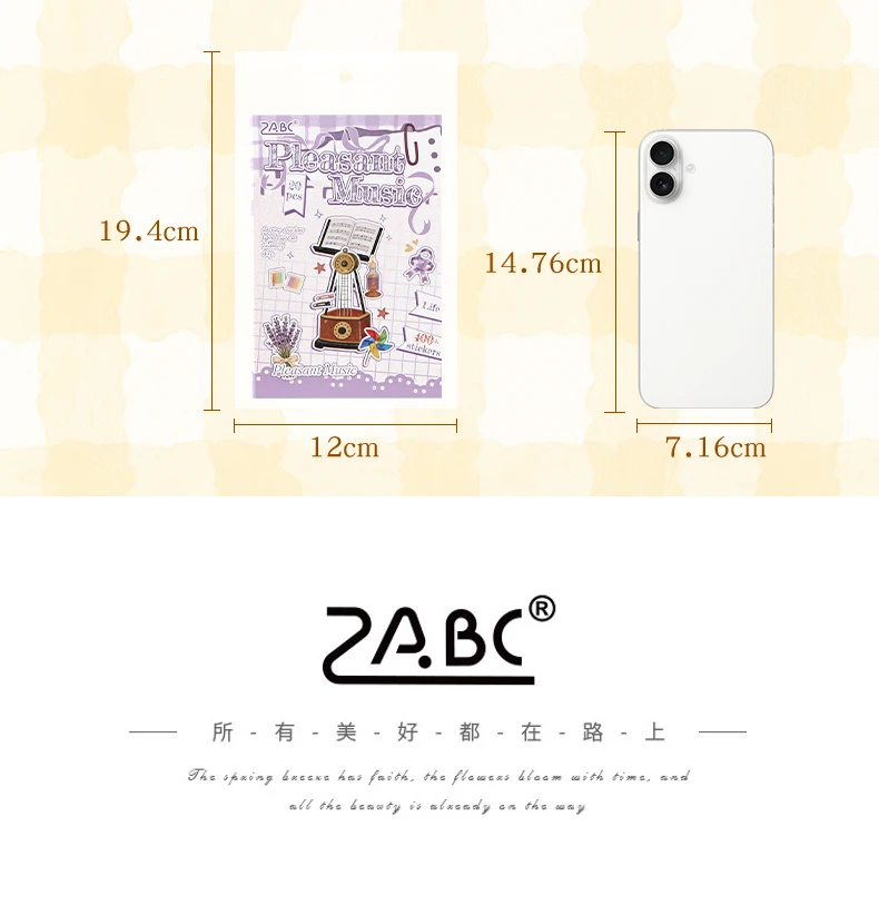 Journal GO 20sheets Mini Watercolor Life Sticker Book Daily Food Home & Music Decal for Journaling Planner Craft & Scrapbooking