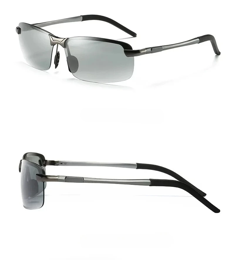Intelligente photochrome polarisierte Sonnenbrille, intelligente Farbwechsel-Sonnenbrille, Fahren, Angeln, Radfahren, Tag und Nacht – Detail 14
