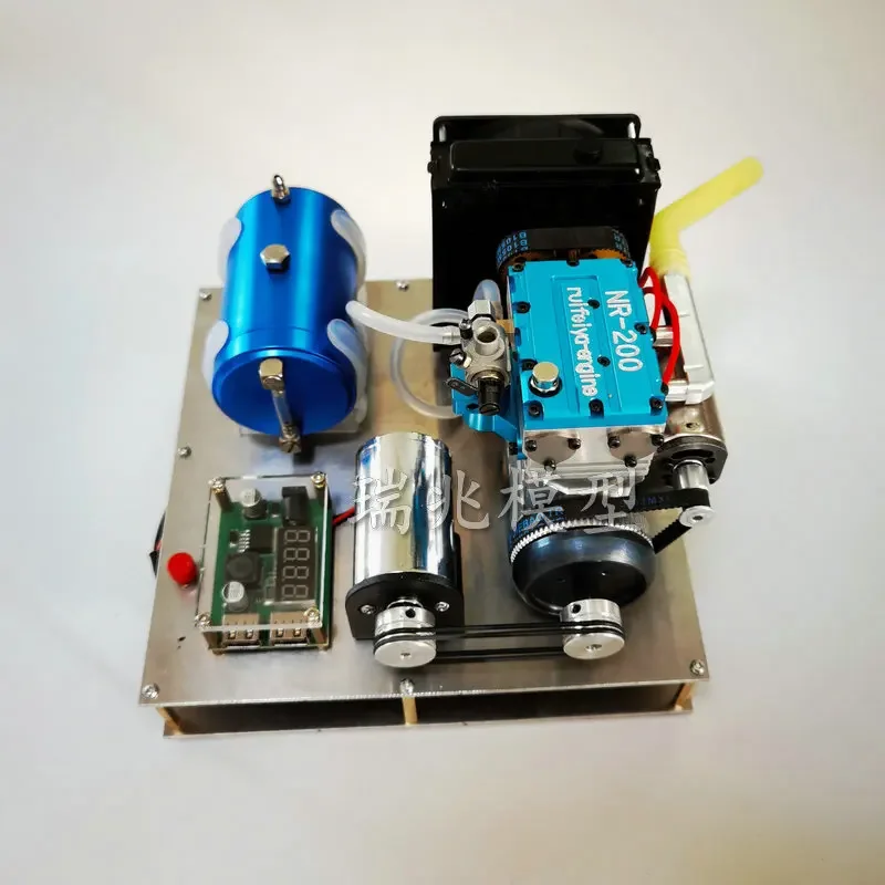 Engine Engine In-line twin-cylinder 2-cylinder NR-200 methanol fuel water-cooled generator mobile phone charging