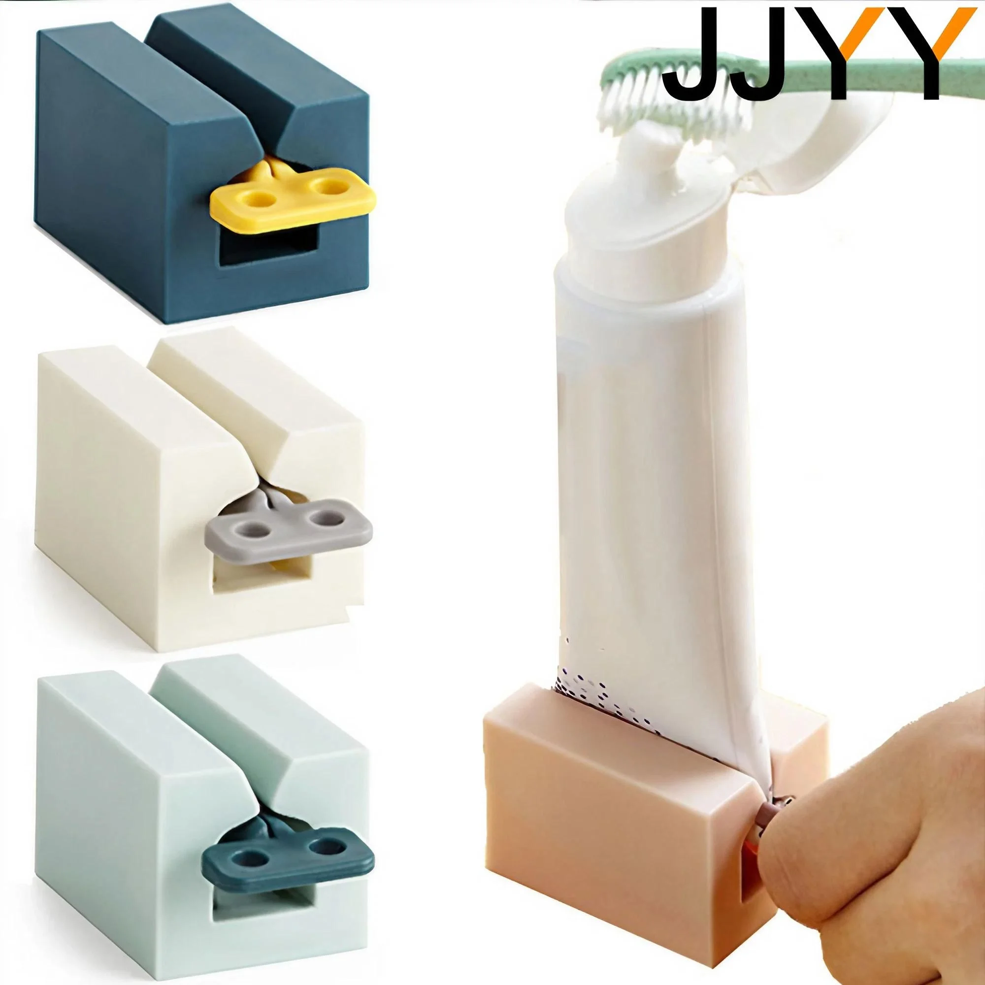 JJYY Manual Toothpaste Squeeze Artifact Squeezer Clip-on Household Toothpaste Device Tube Squeezer Press Bathroom Supplies