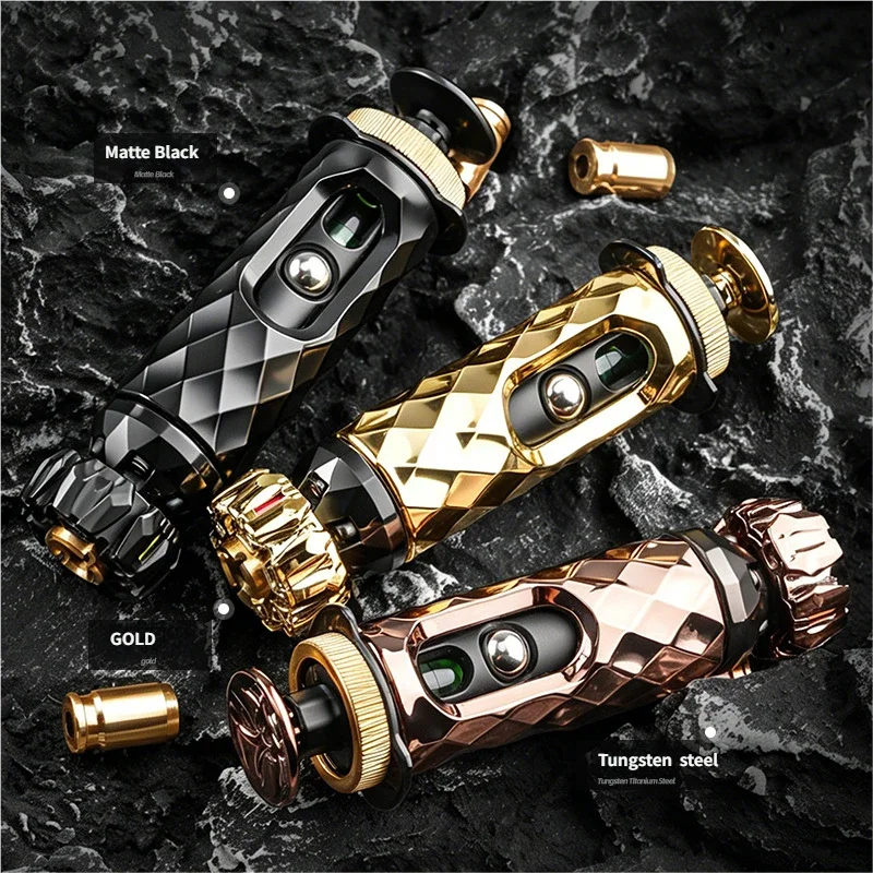 メタルマルチプレイ可能ラチェットフリップアンチストレスおもちゃ銃排出シェルストレス解消フィジェットスピナーフィジェットトイ