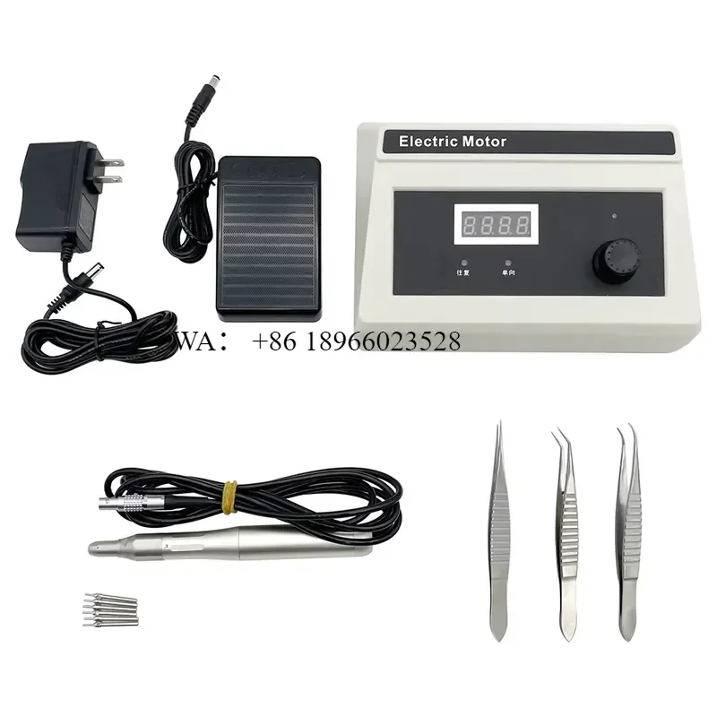 WMWMNU Hair Transplant Extraction with 0.8mm Punch Hair Planting Tweezers Hair Follicle Extractor