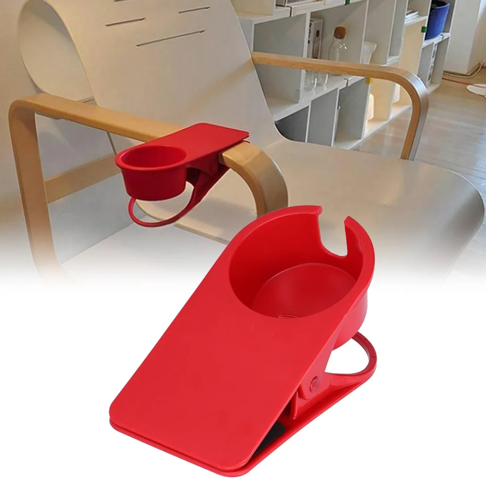 

Desk Organizer Large Size Cup Holder Clip Portable Durable Desk Cup Clip Easy To Use Storage Organizer Home