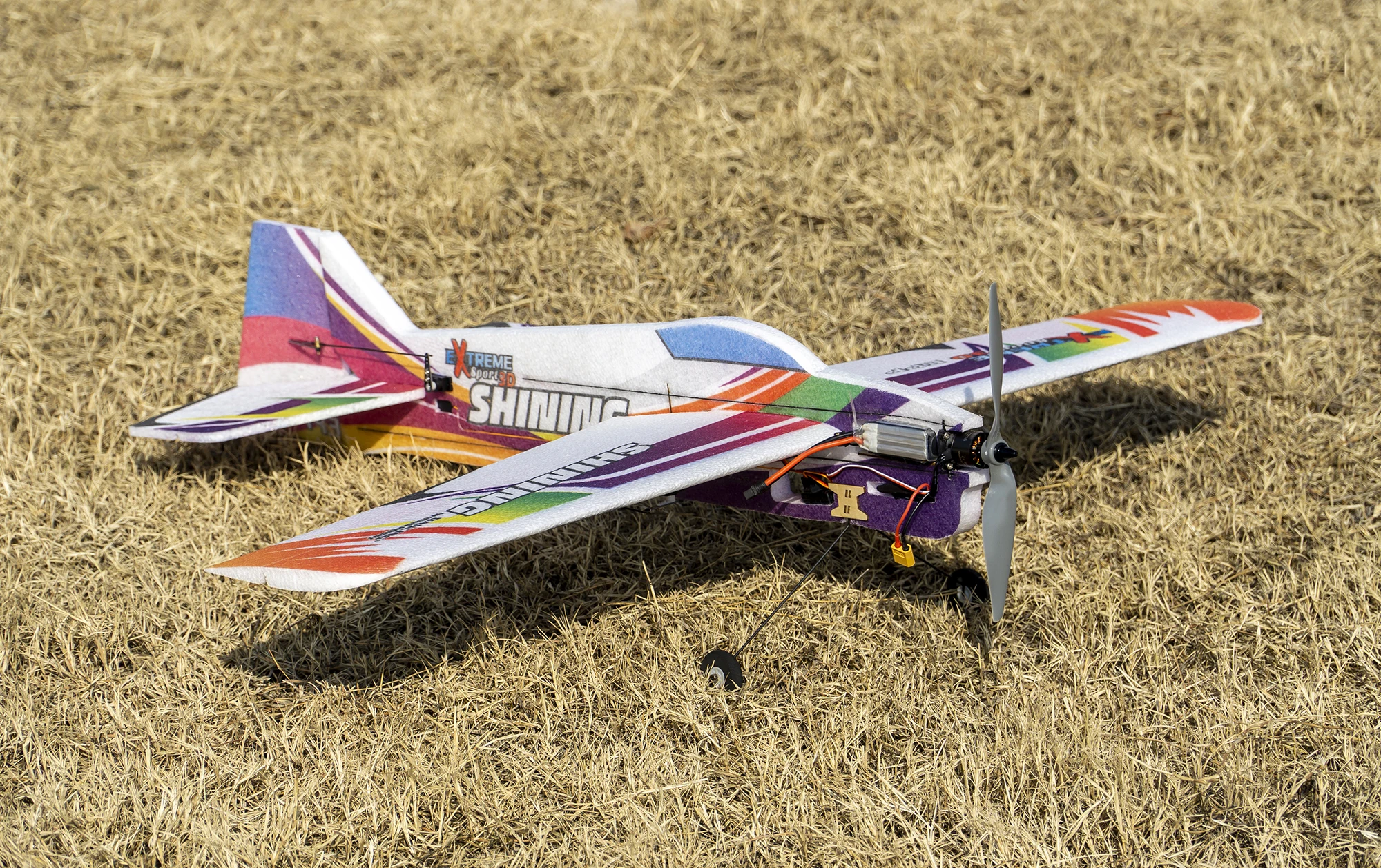 EPP-Schaum 3D RC Flugzeug Modell Glänzende Innen/Außen F3P 980mm Spannweite Fernbedienung Flugzeug Elektrische RC Flugzeug Outdoor Spielzeug – Detail 12