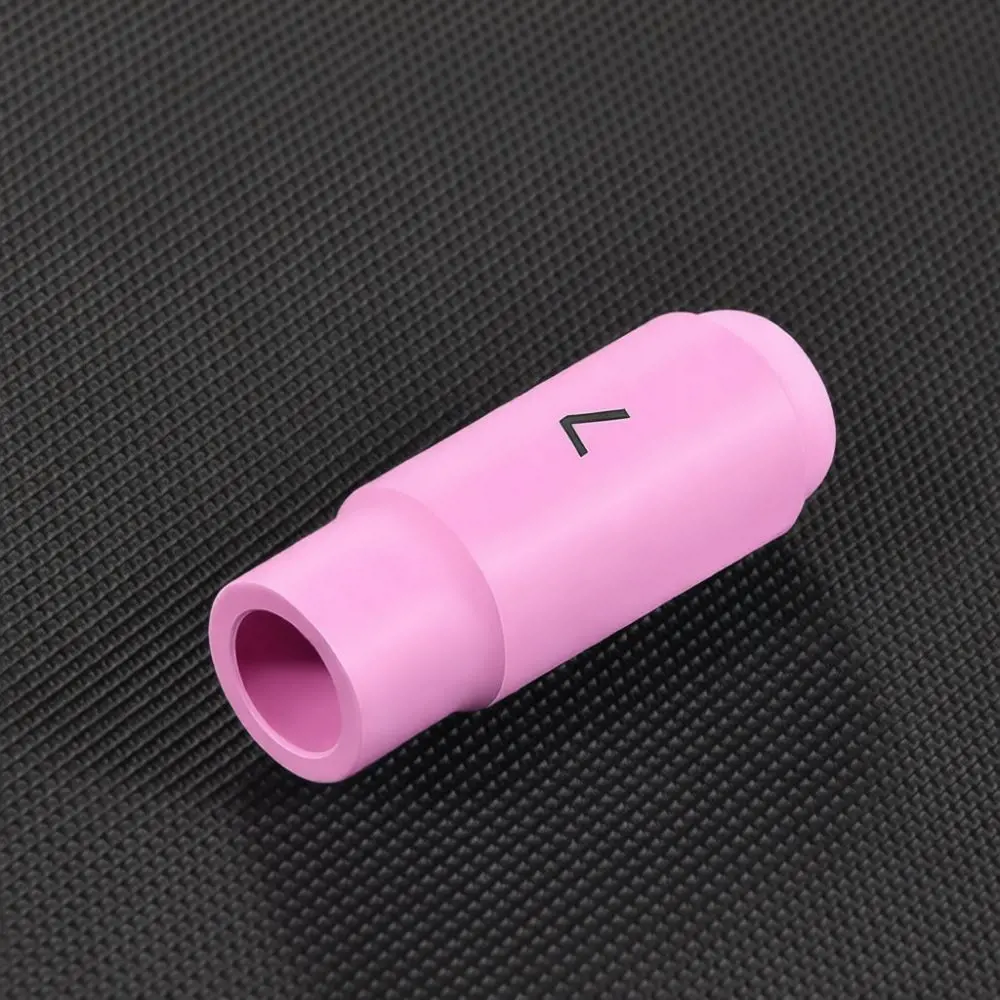 WP17 WP18 WP26 TIG Torch Ceramic Nozzle Assorted Sizes Wear Resistant Welding Consumables For Professional Welders