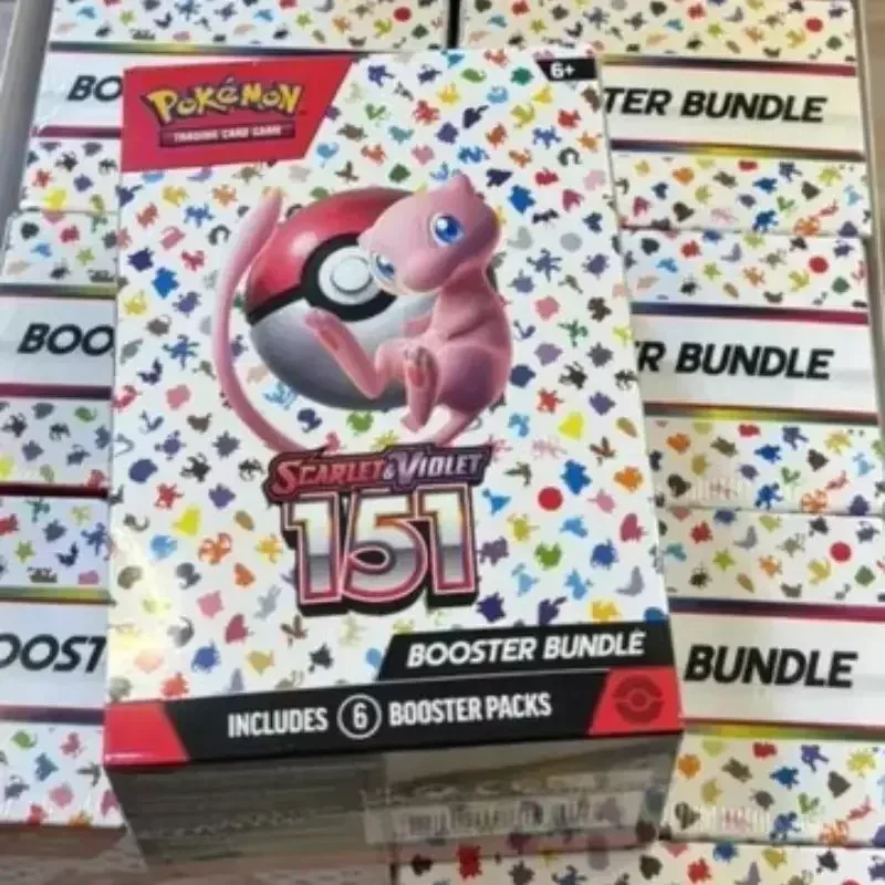 Pokémon cards v10 Booster bundle Destined Rivals Prismatic Evolutions Scarlet Violet 151 English ME01 Booster Cards Toy Gifts view 5