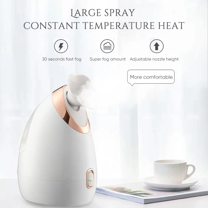 Wholesale Mist Spray Vaporizer Home Sauna Spa 3-In-1 Nano Ionic Facial Steamer