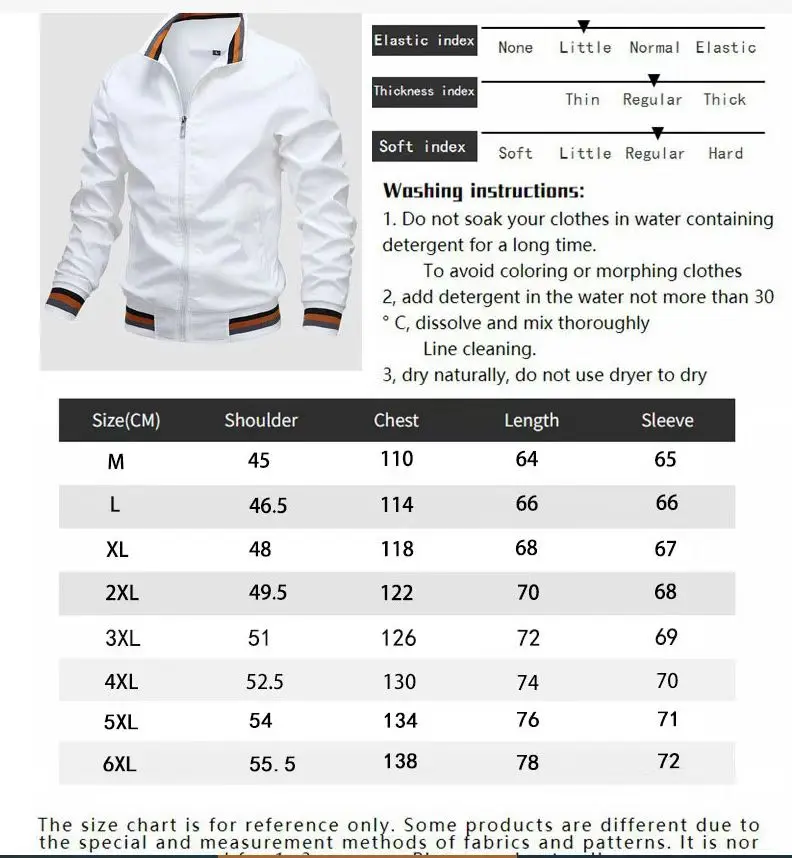 Men's Bomber jacket Casual Zipper Coat Outdoor Sports jacket Spring Autumn Windbreak Military Motorcycle jacket Oversized 6XL