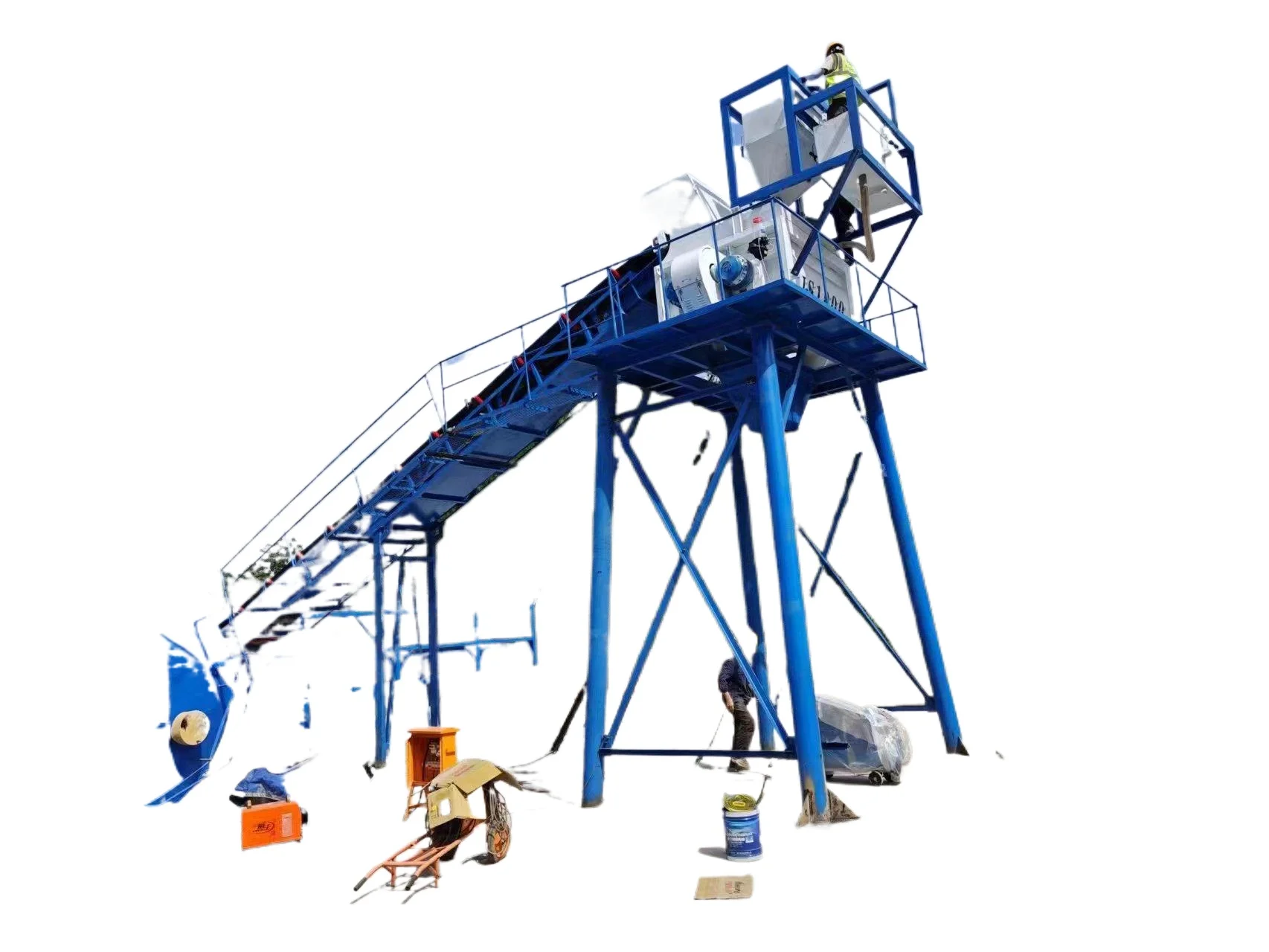 

Construction machinery Concrete mixing station Large and small construction equipment commercial mixing station