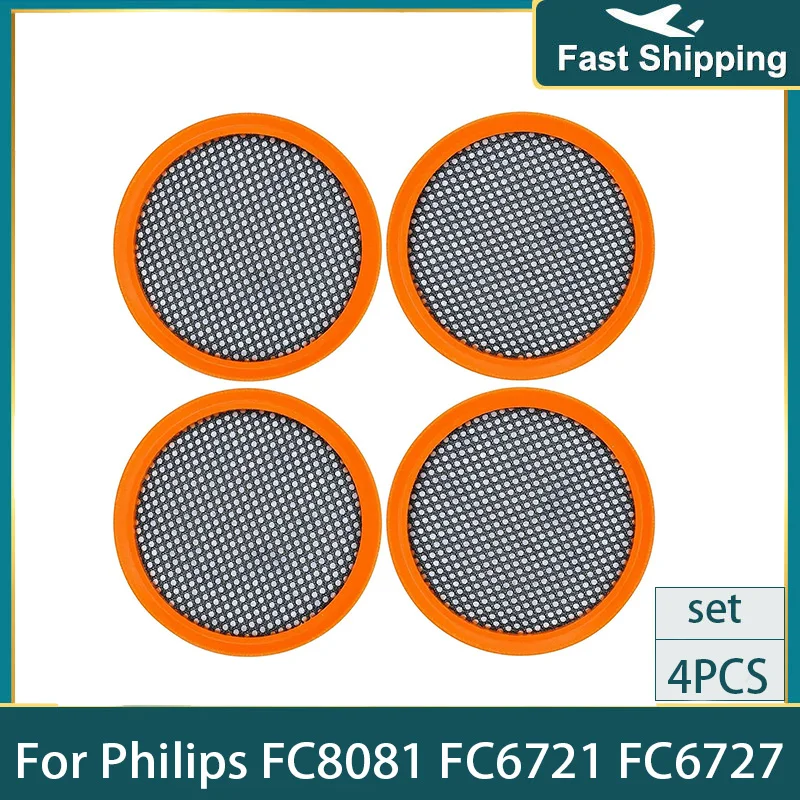 Replacement Filters For Philips SpeedPro SpeedPro Aqua Vacuum Cleaners Parts FC8081 FC8009 FC6721 FC6722 FC6723 FC6729