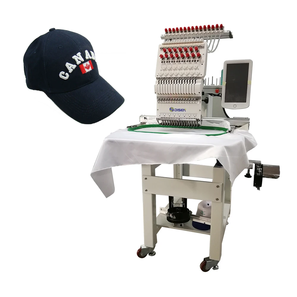 Best 1 Head 15 Needles Embroidery Making Machine Baby Lock Promaker Hat T-shirt Embroidery Machine Prices In Pakistan