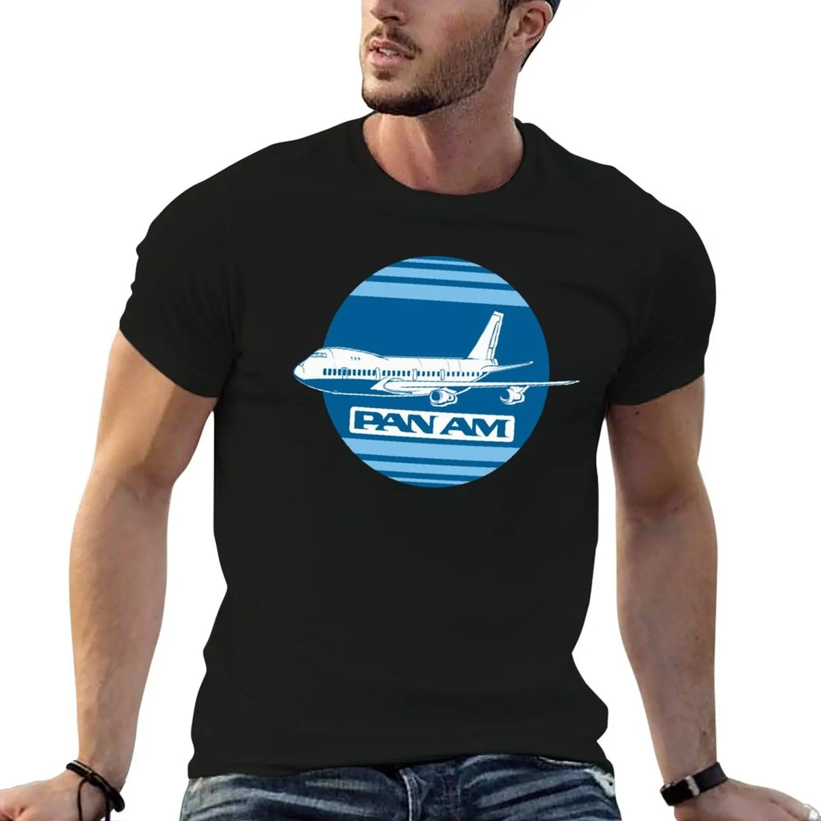 

Pan Am Aeroplane T-Shirt t shirt man casual t shirt man luxury t shirts with prints T-shirt