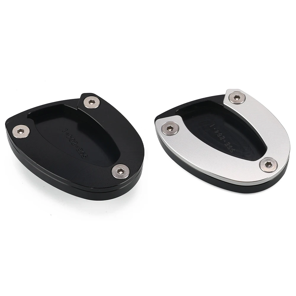 

For Street Triple 675 R 2009 2010 2011 2012 2013 2014 2015 2016 2017 Motorcycle Side Stand Enlarger Kickstand Plate Pad Parts