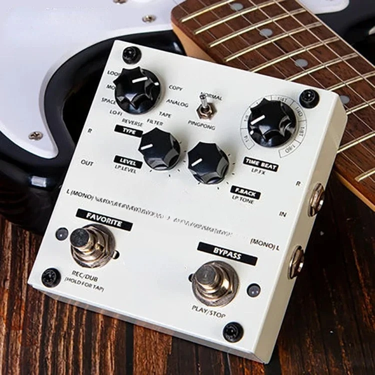 Guitar Stereo Digital Delay Monolithic Effects LOOPER Looping Recording