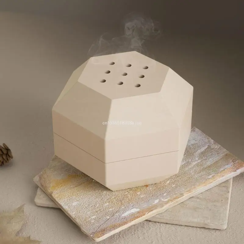 Incenses Burners Box Silicone Mold Jar Molds Plaster Ornamen Dropship