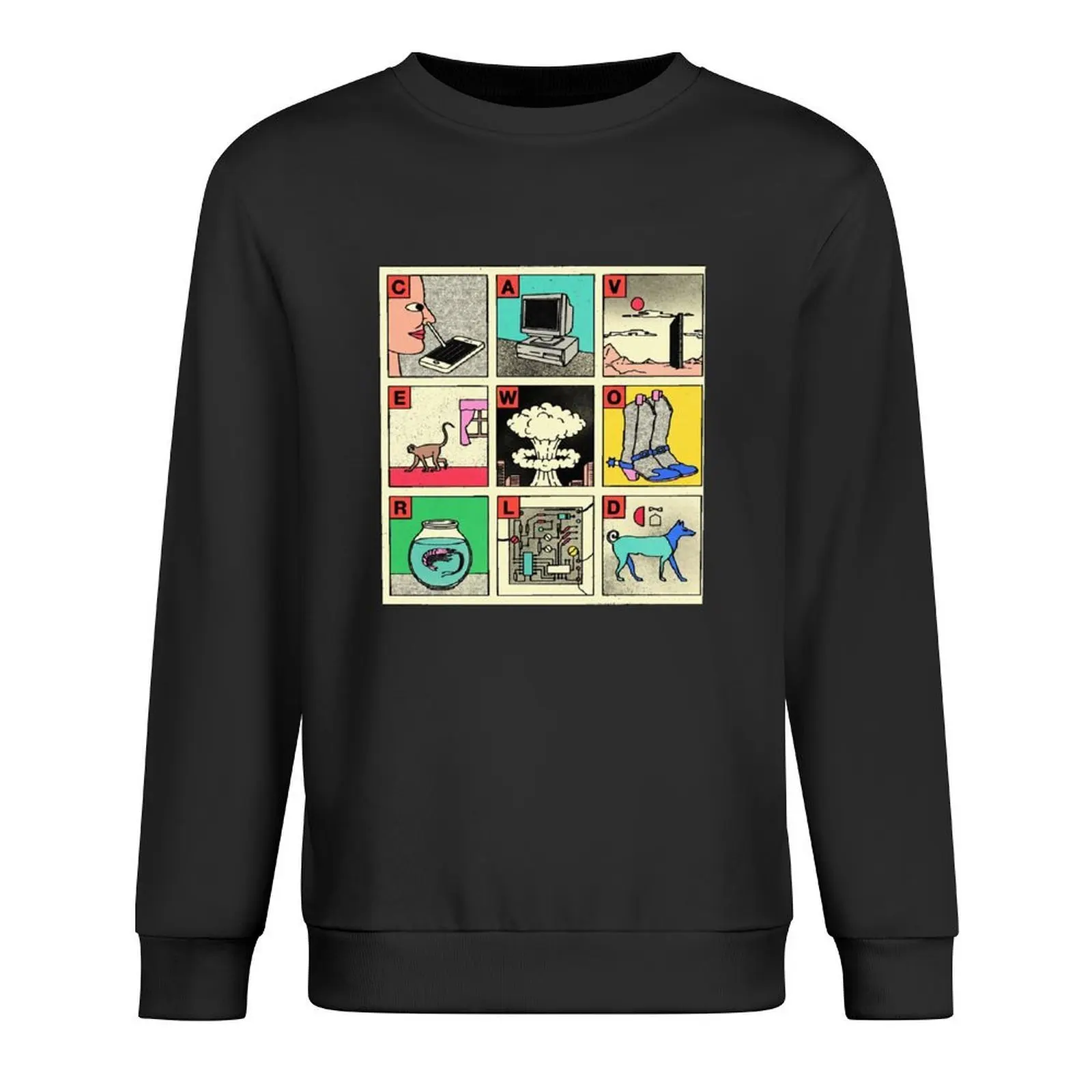 

VIAGRA BOYS CAVE WORLD Pullover tracksuit men blouse tracksuits men's clothing new hoodies and sweatshirts