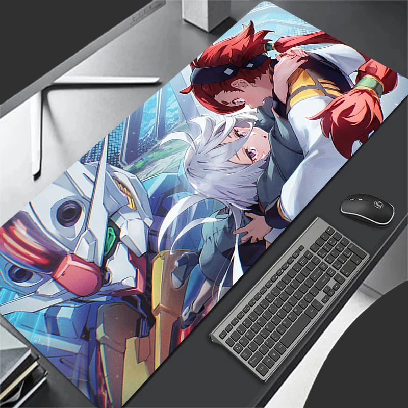 

Mouse Pad Mechanical Warrior G-gundam A-aerial Gamer PC Gaming Accessories Speed Keyboard Rubber Desk Mat Office Laptop mousepad