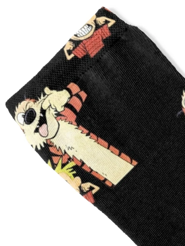 Calvin And Hobbes Bill Watterson Socks Rugby heated Crossfit Socks Female Men's