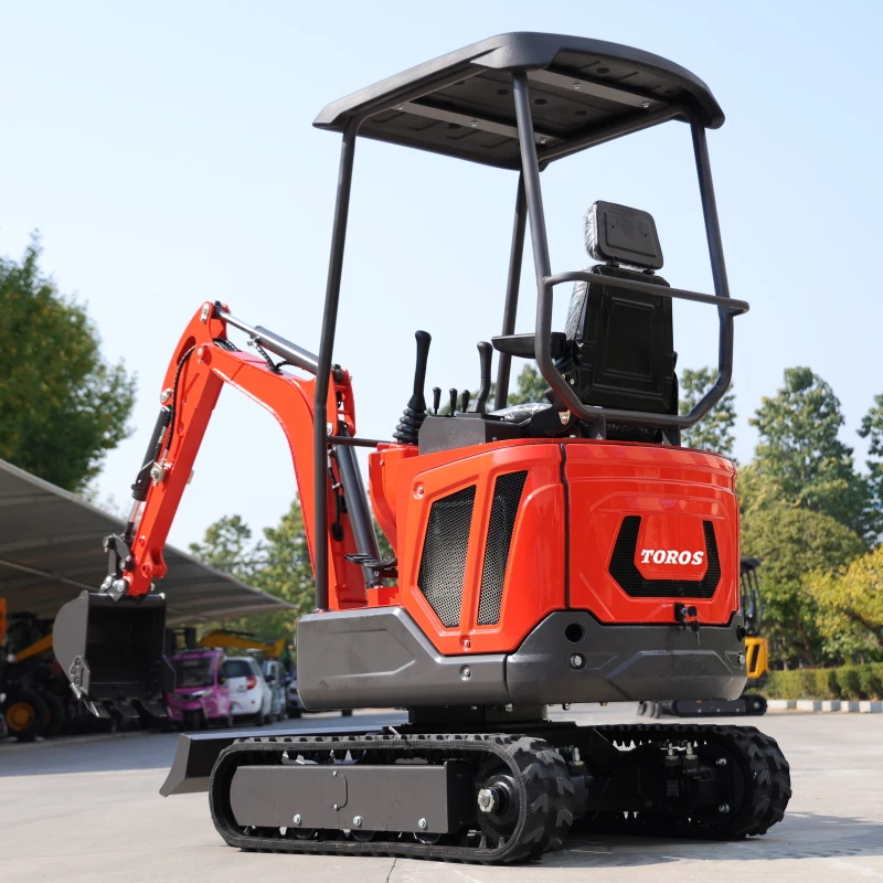 High Quality Euro 5 Mini Excavator 1.6 Ton Road Construction Machinery Compact Digger Free After Sale Excavator Mini customized