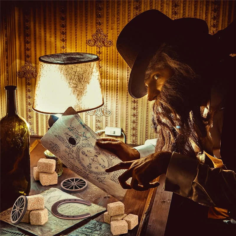 

【NEW】24 Pieces Western Party Supplies Vintage Table Centerpieces For Lucky Horseshoe Wedding Party Favors Cowboy Decorations