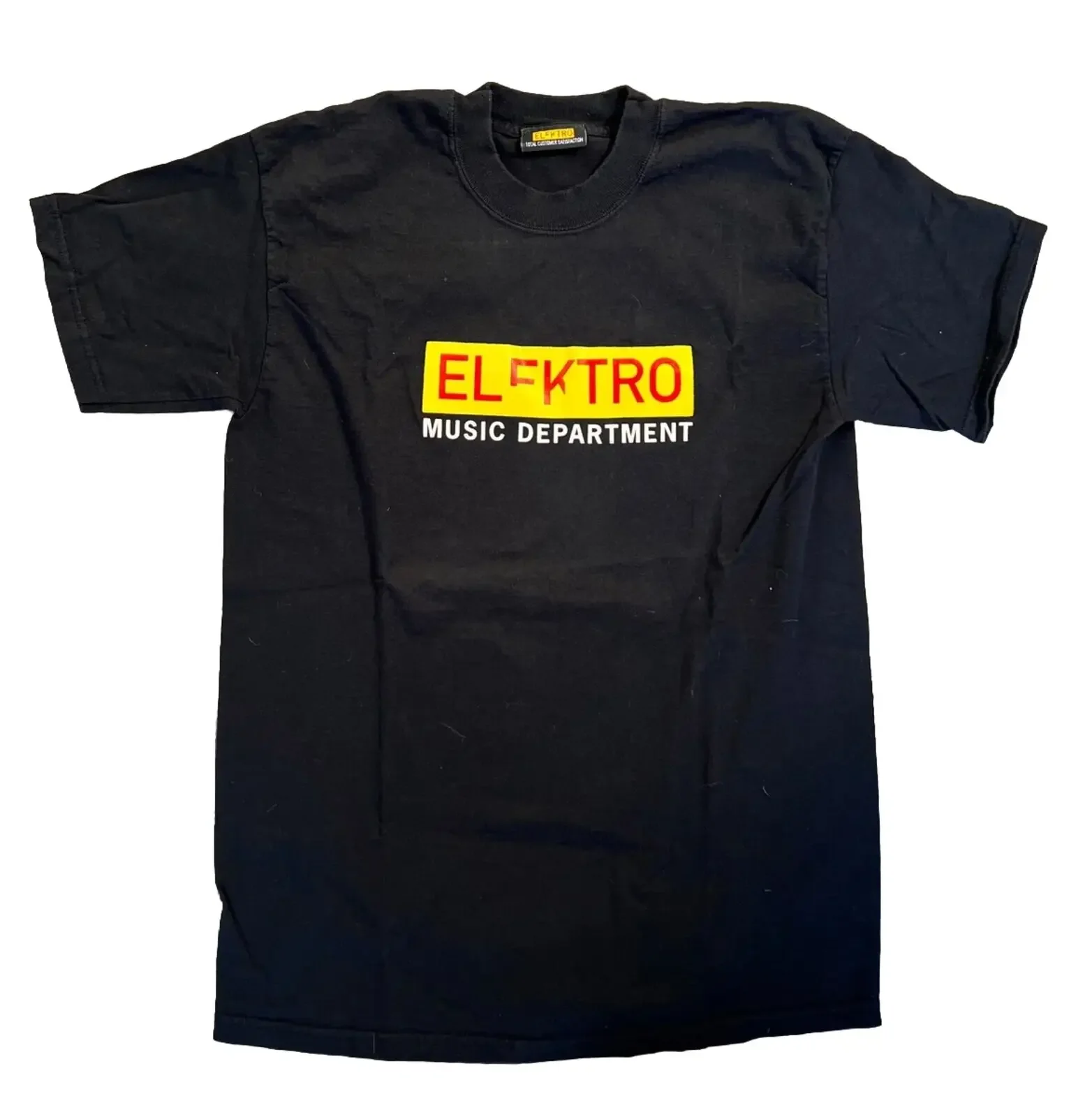 1995 Camiseta do Departamento de Música Elektro Daniel Pflumm ART BERLIN techno SZ S club