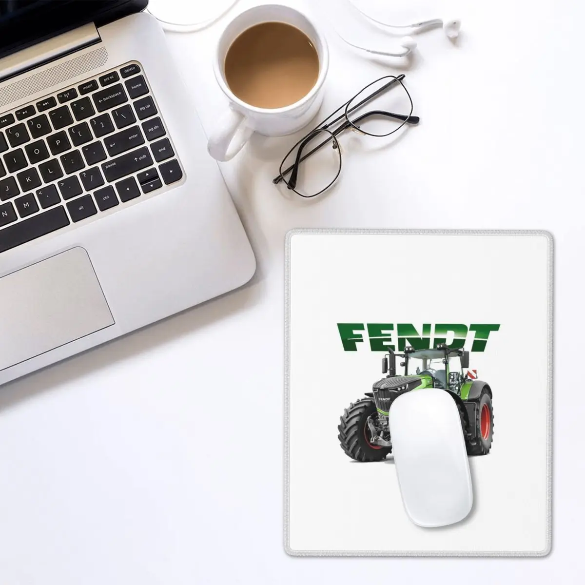 Fendt German Tractors Mouse Pad Gamer PC Laptop Mats Keyboard Carpet Computer Gaming Office Accessories Desk Mat 7x9 in 22x18 cm