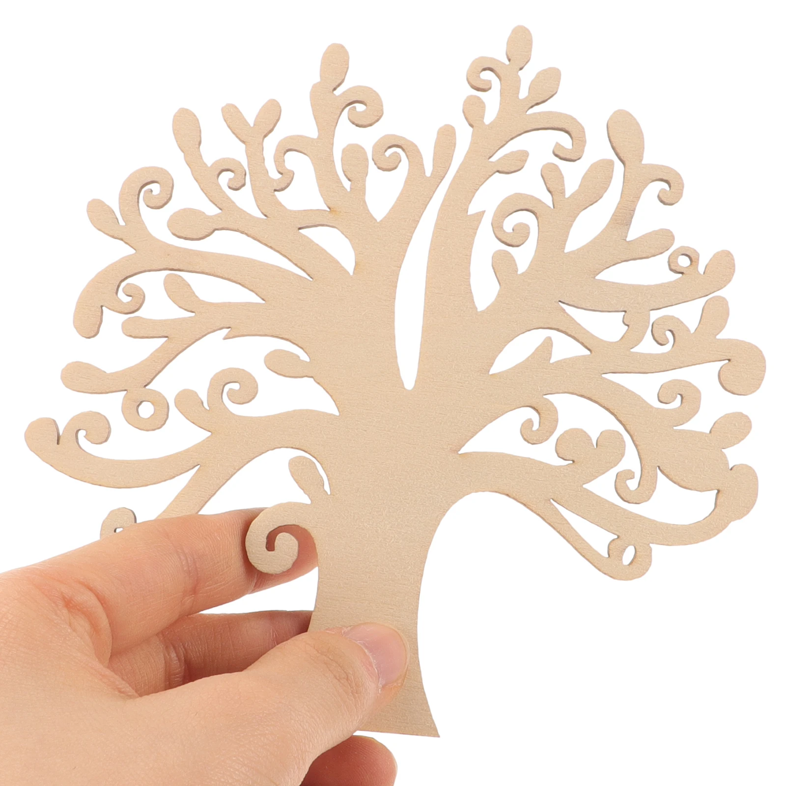 30 قطعة عيد الميلاد الخشبية DIY شرائح الحرفية ناممكتملة زينة عيد الميلاد شجرة انقطاع أقراص الخشب اللوحة #2