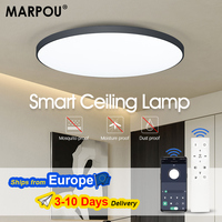 MARPOU LED Ceiling Light Dimmable Remote Control APP 36W Smart Modern Led Ceiling Lamp Interior Home Decor Bathroom Living Room