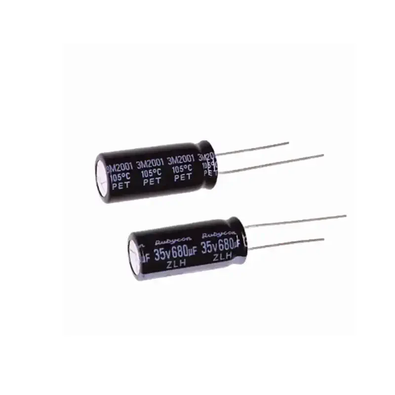 10Pcs/100Pcs Rubycon ZLH Series 35V680uF 10X23MM High Frequency Long Life Electrolytic Capacitors