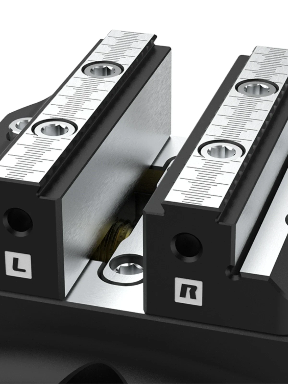 Quick-change fixture, zero-point disc type, self-centering concentric vice