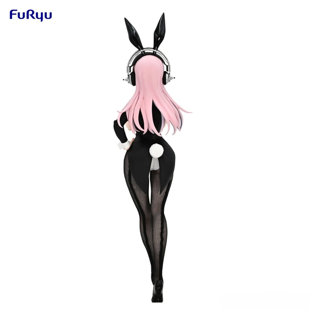 In Stock FuRyu Original Genuine Super Sonico Trio-Try-iT Figure Newly Drawn Costume Tsubame Ver 30cm Model Toys Sexy Figure Gift view 5