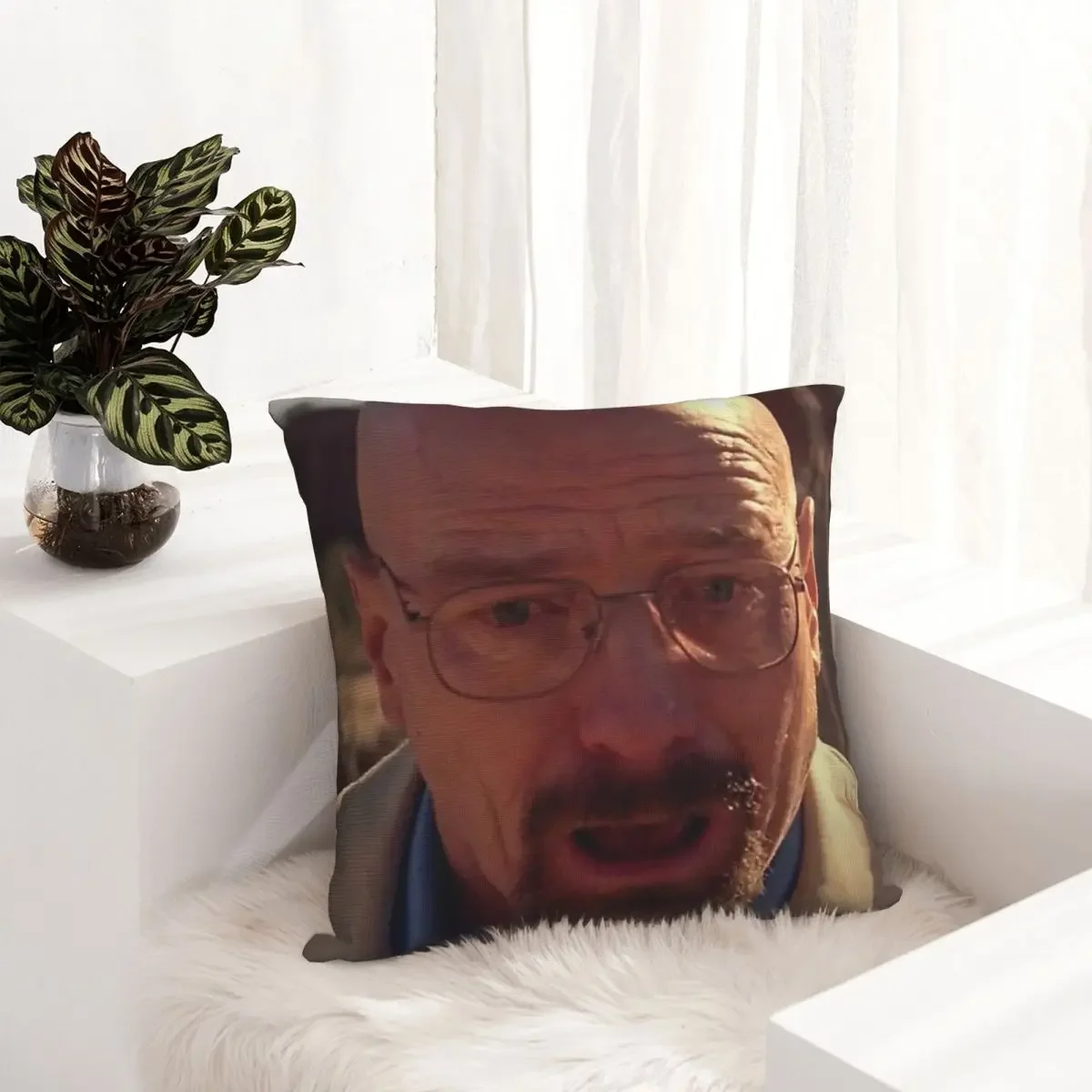 Walter White Meme Breaking Bad Pillowcase Soft Polyester Cushion Cover Gift Throw Pillow Case Cover Home Wholesale 18\'\'