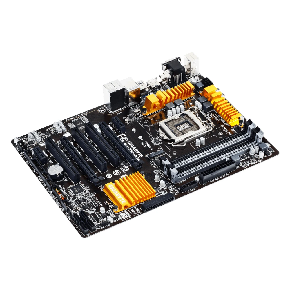 Imagem -04 - Gigabyte-placa-mãe Ga-z97-d3h Lga 1150 Intel Z97 Hdmi Sata gb s Usb 3.0 Atx Intel