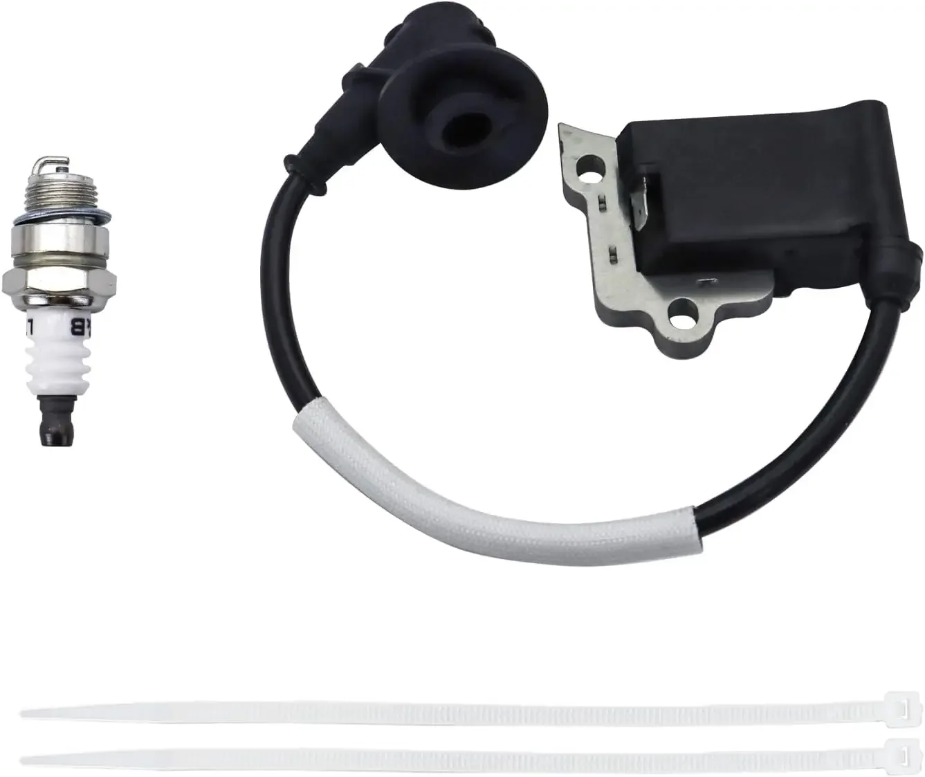 Ignition Coil Module for Hilti DSH700 DSH900 Cut-Off Saws with Spark Plug Repalce 412236
