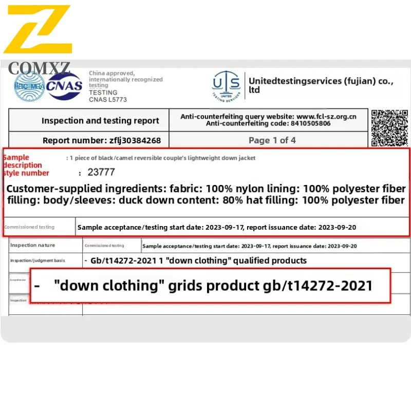 COMXZ  Winter New Down Jacket Classic Hooded 80% Duck Down Ski Warm Down Coat Casual sport Daily Style Warm Thickened Coat 2025