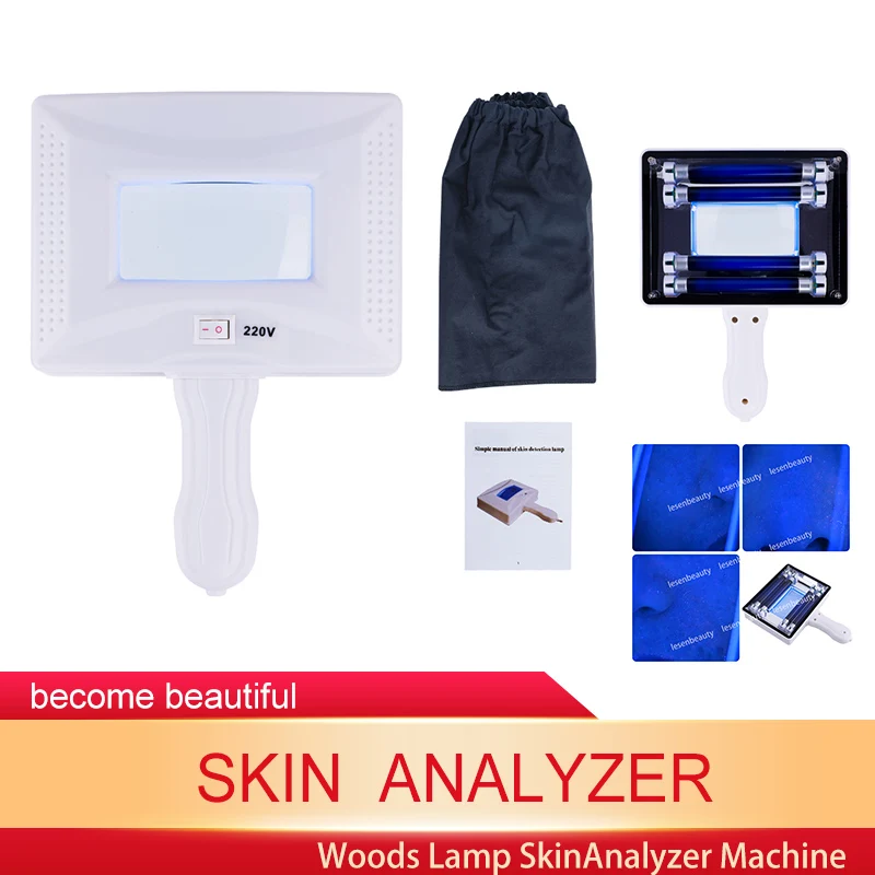 Sink UV Analyzer Wood Lamp Magnifying Analyzer Lamp Machine Skin UV Analyzer Wood Lamp Skin Test Machine Beauty Tool for Women