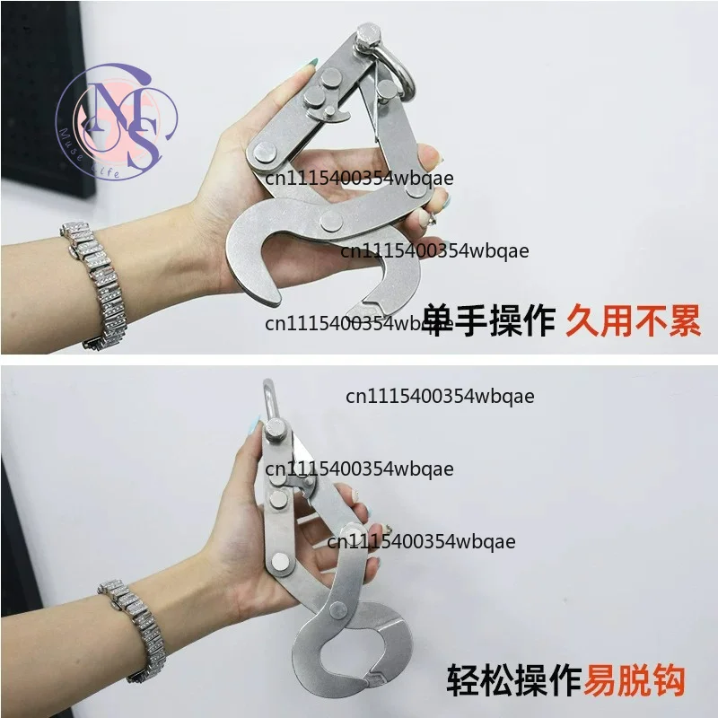 9th Gen Built-in Spring Automatic Release Hook for DJI T100S T70S T60 Drone Lifting