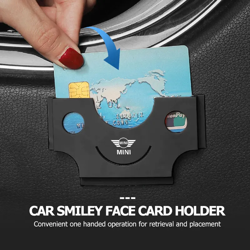 ΠΠ²ΡΠΎΠΌΠΎΠ±ΠΈΠ»ΡΠ½ΡΠΉ ΠΏΠΎΡΡΠ°ΡΠΈΠ²Π½ΡΠΉ Π΄Π΅ΡΠΆΠ°ΡΠ΅Π»Ρ Π΄Π»Ρ ΠΊΠ°ΡΡ ΠΈΠ· ΠΠΠ‘-ΠΏΠ»Π°ΡΡΠΈΠΊΠ° ΡΠΎ ΡΠΌΠ°ΠΉΠ»ΠΈΠΊΠΎΠΌ Π΄Π»Ρ MINI Cooper One JCW R56 Countryman Clubman R50 R53 R58 ΠΠ²ΡΠΎΠΌΠΎΠ±ΠΈΠ»ΡΠ½ΡΠΉ ΠΏΠΎΡΡΠ°ΡΠΈΠ²Π½ΡΠΉ Π΄Π΅ΡΠΆΠ°ΡΠ΅Π»Ρ Π΄Π»Ρ ΠΊΠ°ΡΡ ΠΈΠ· ΠΠΠ‘-ΠΏΠ»Π°ΡΡΠΈΠΊΠ° ΡΠΎ ΡΠΌΠ°ΠΉΠ»ΠΈΠΊΠΎΠΌ Π΄Π»Ρ MINI Cooper One JCW R56 Countryman Clubman R50 R53 R58