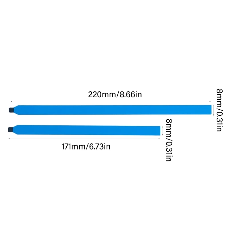 5 ชิ้นหน้าจอ LCD เทปดึง Tab ยืดเทปแล็ปท็อปหน้าจอ Rework สองด้าน Drop Shipping