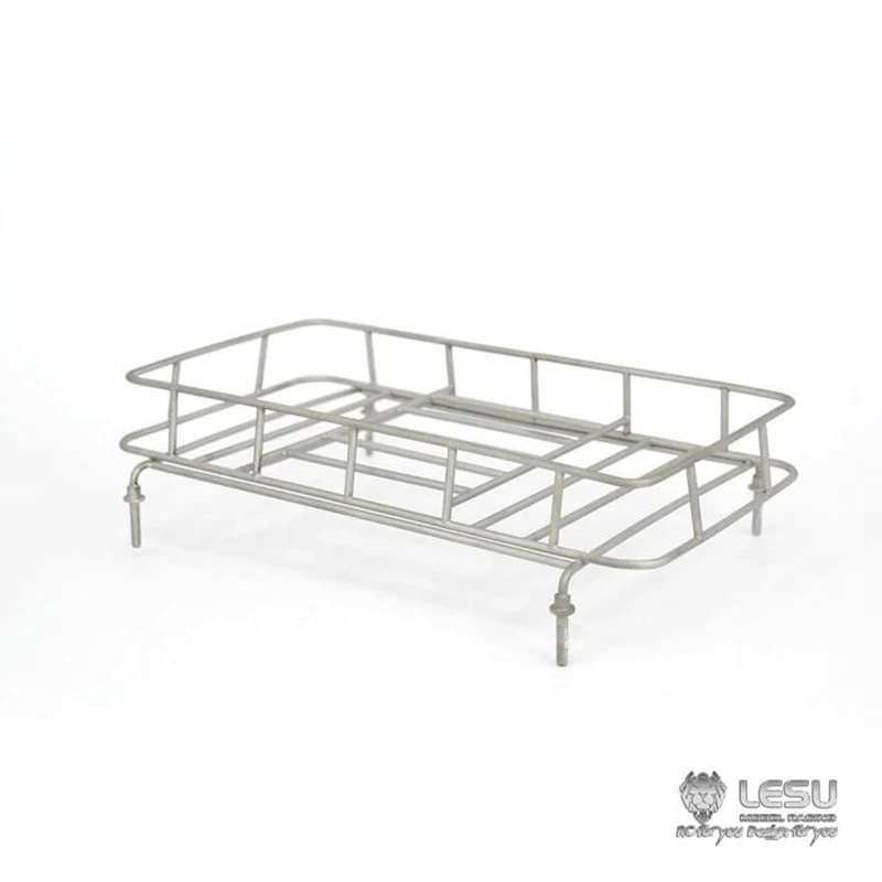LESU 1/14 RC 트럭 캡 금속 스테인레스 스틸 캔버스 프레임 G-6127 타미야 머드 트럭 모델 장난감 업그레이드 개조 DIY 부품