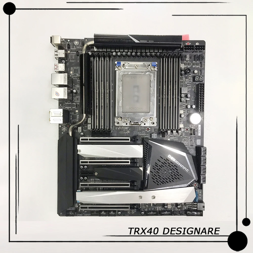 

8*DDR4 Support XMP 256GB 8*SATA 3.0 XL-ATX Motherboard For Gigabyte TRX40 DESIGNARE